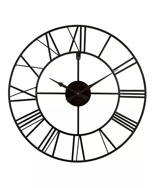 

Часы La Crosse 404-3451, 20-дюймовые, металлическая башенная настенная La Crosse Technology, black