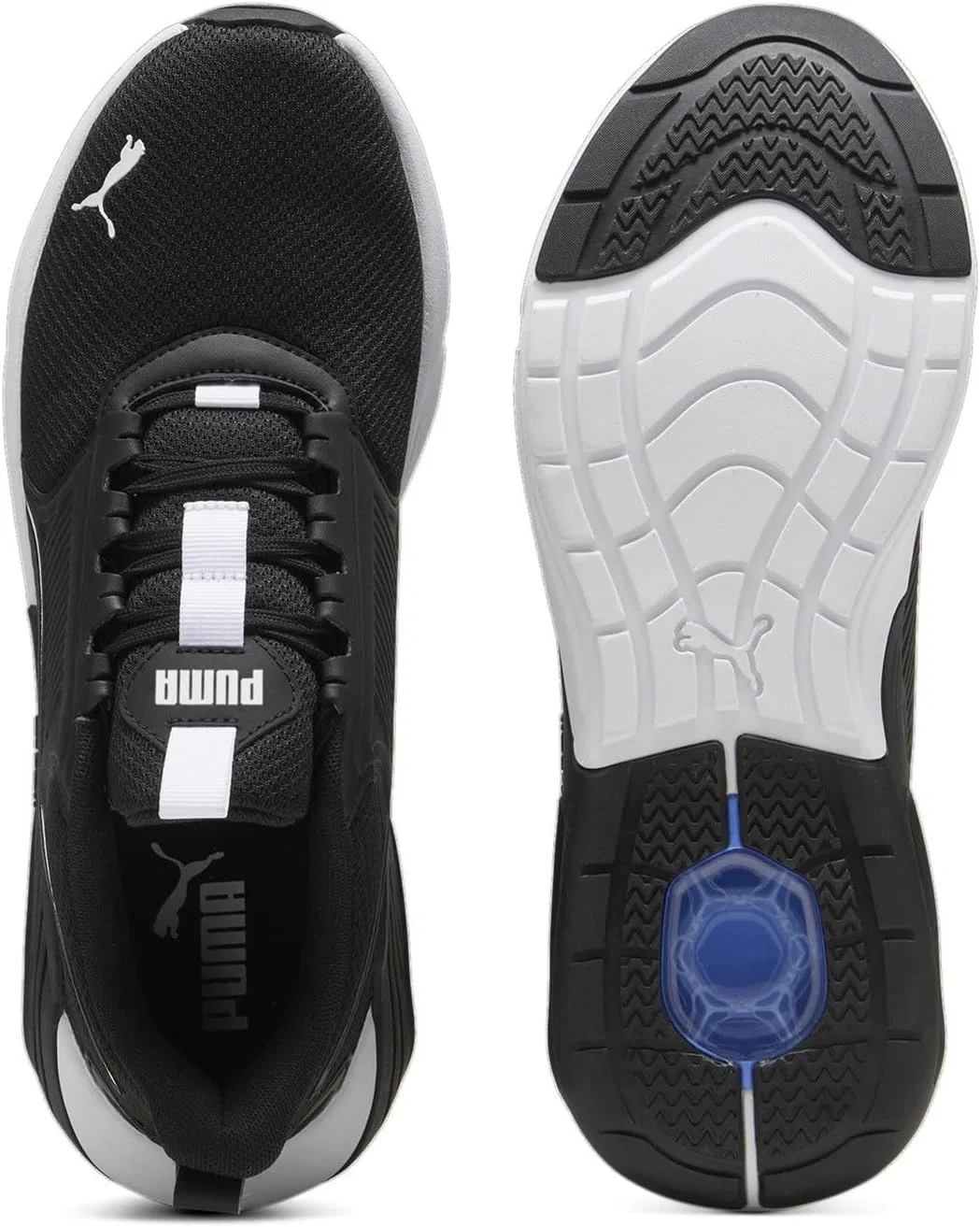 PUMA Мужские кроссовки X-Cell Nova Fs, 001 Black White Blissful — фото 4