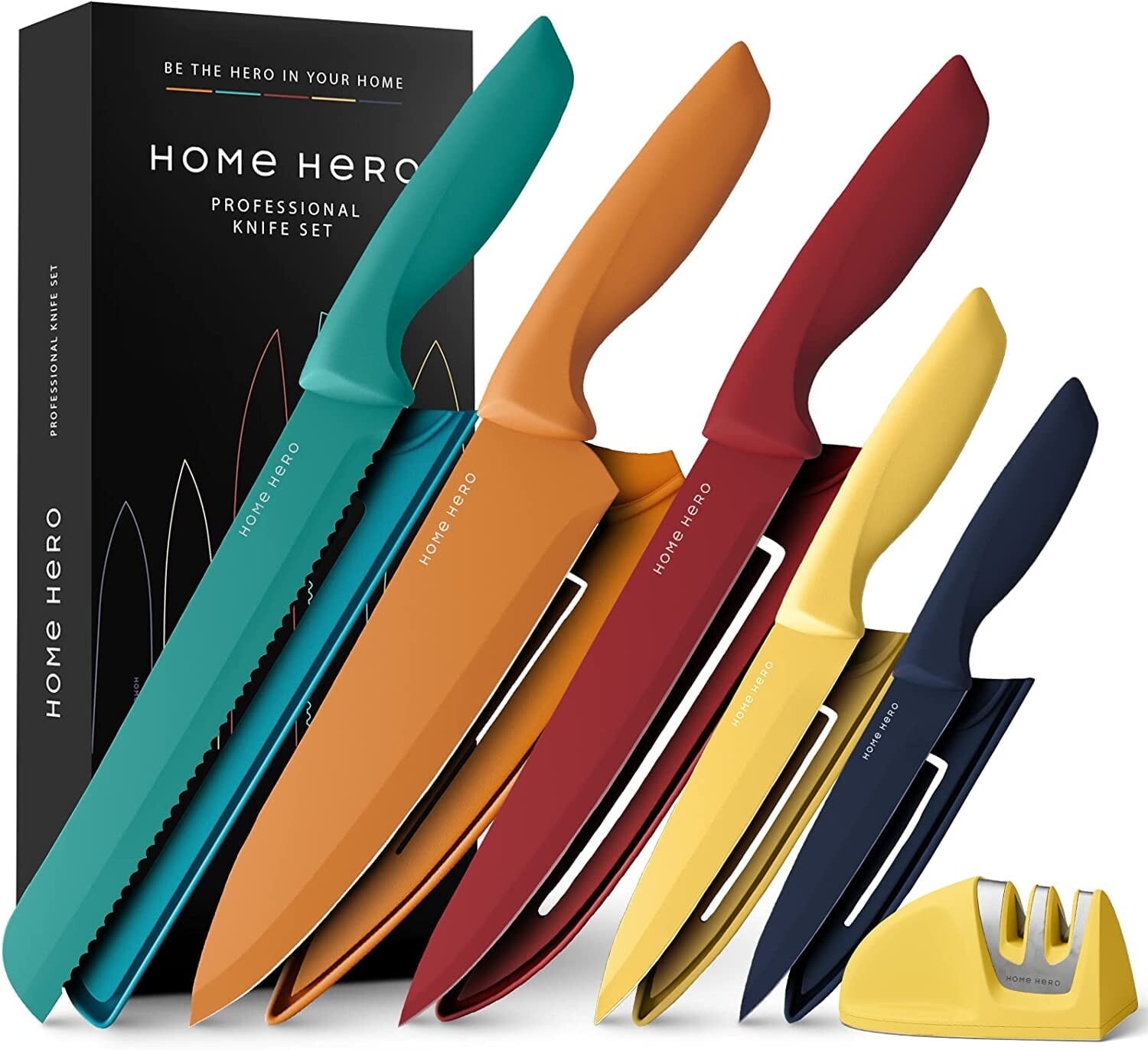 

Набор кухонных ножей Home Hero, 5 штук
