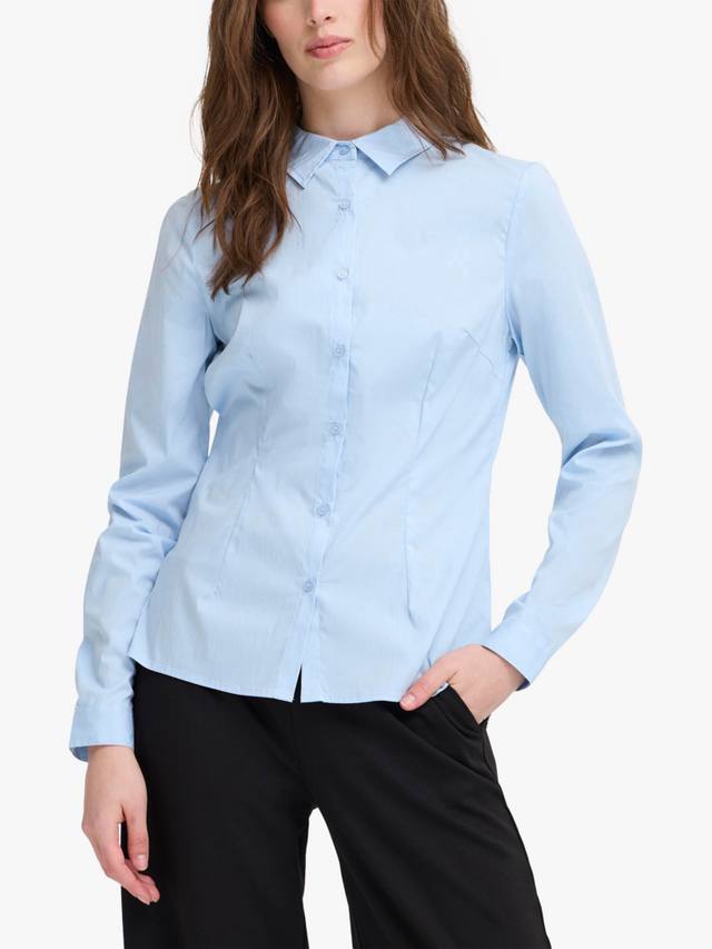 

Рубашка Dima с длинными рукавами ICHI, Blue