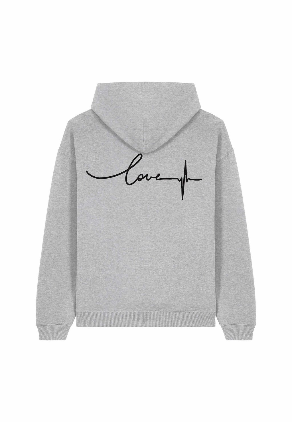 

Толстовка FREQUENCY EMBROIDERY UNISEX OVERSIZE - Hoodie Mira Paris, пятнистый серый