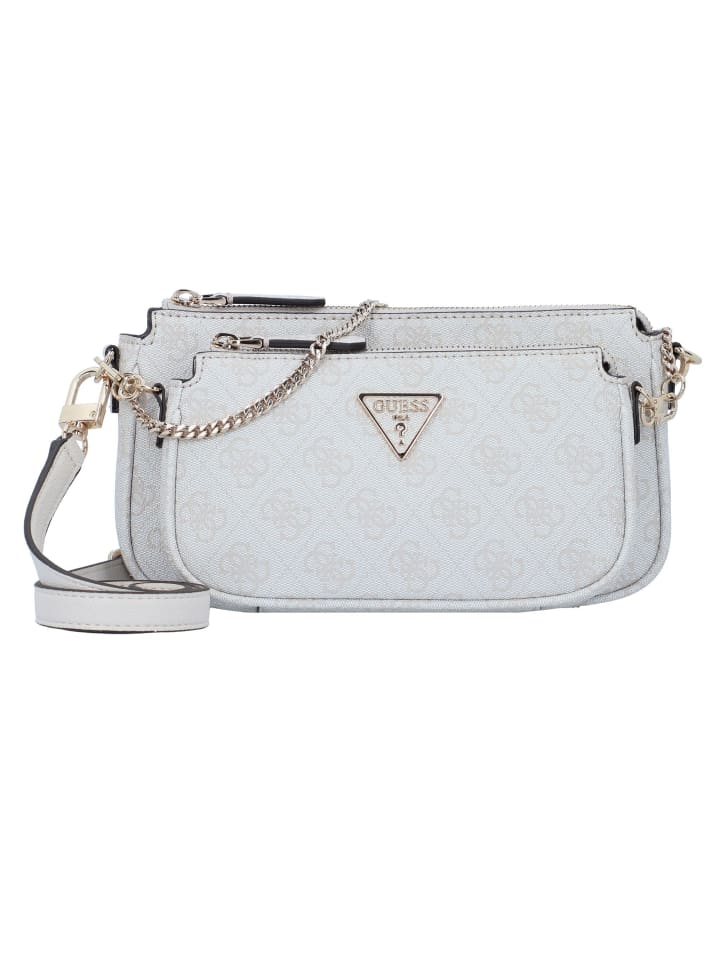 

Наплечная сумка Guess, цвет bone logo