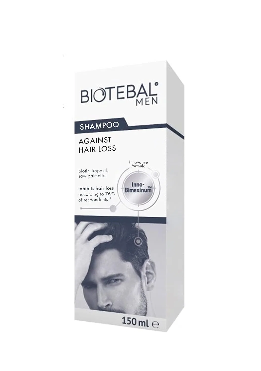 Мужской шампунь против выпадения волос BIOTEBAL MEN Biotebal