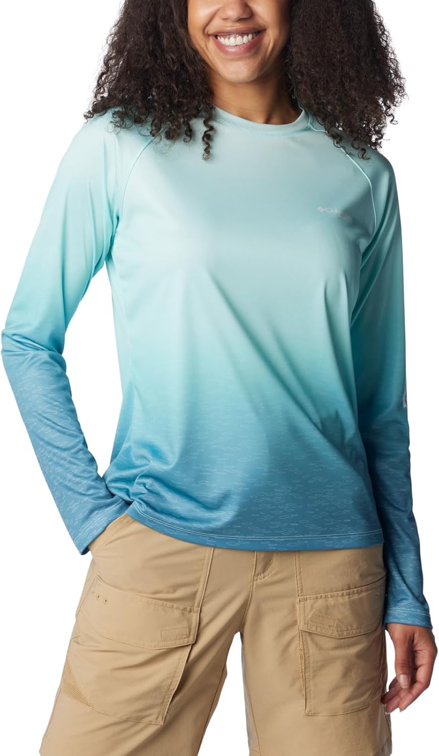 

Женская футболка Columbia Super Tidal с длинным рукавом, Canyon Blue Gradient Scalefade, Оранжевый, Женская футболка Columbia Super Tidal с длинным рукавом, Canyon Blue Gradient Scalefade