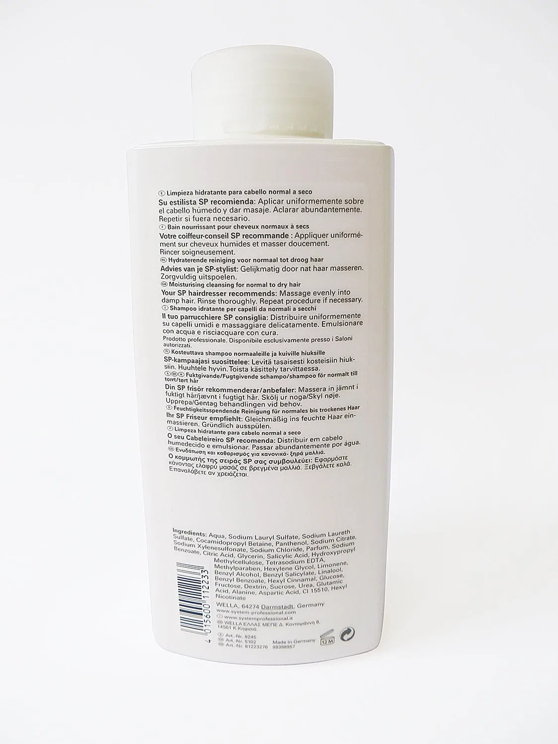Увлажняющий шампунь Wella SP Hydrate для нормальных и сухих волос Wella Professionals — фото 2