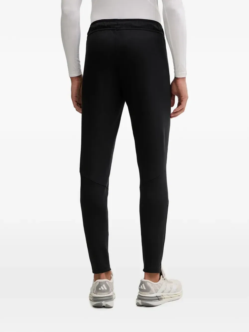 Logo-print drawstring track pants Adidas, черный — фото 2
