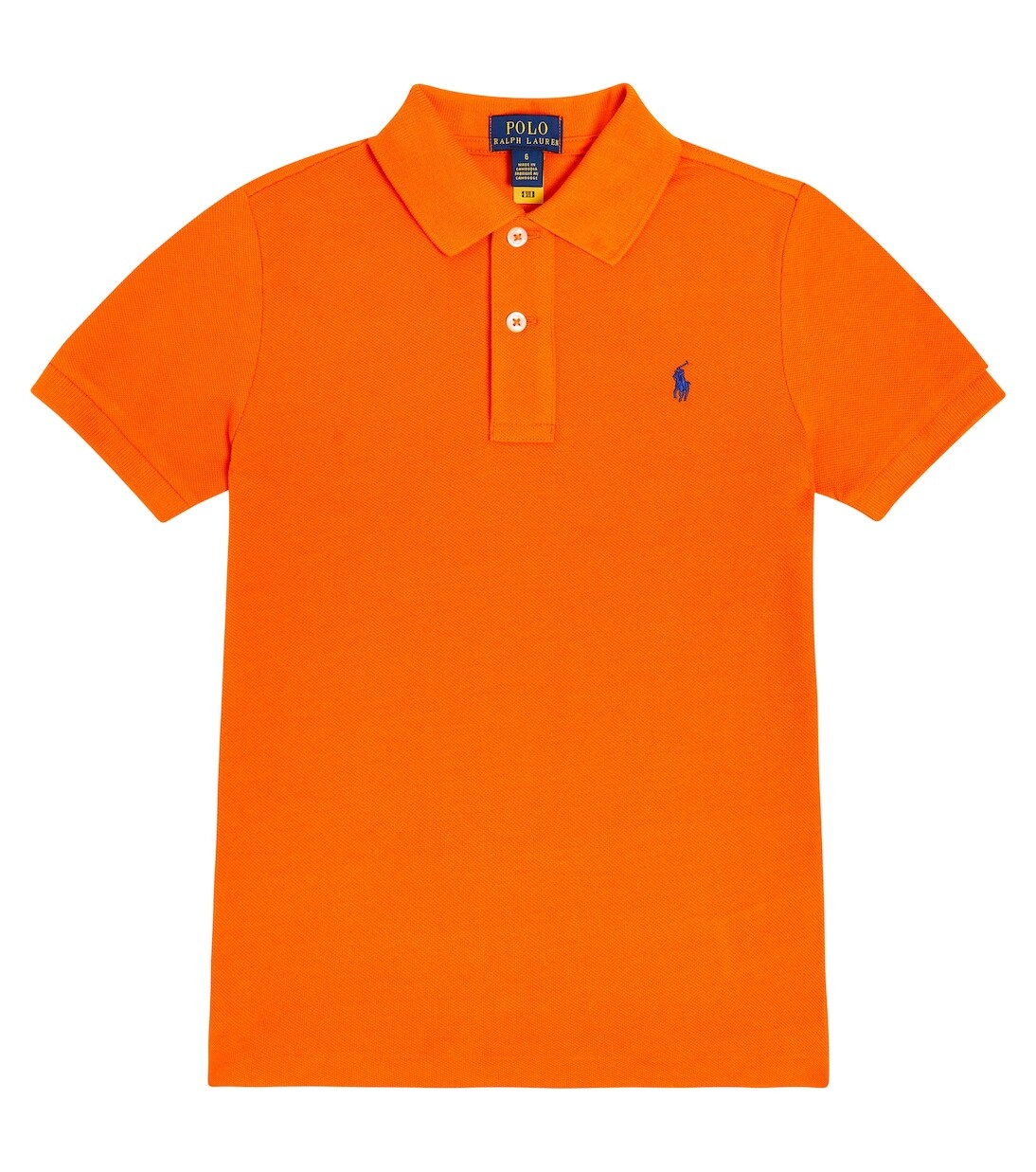 

Хлопковая рубашка-поло Polo Ralph Lauren Kids, апельсин, Оранжевый, Хлопковая рубашка-поло Polo Ralph Lauren Kids, апельсин