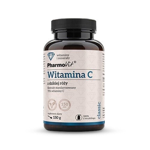 

Pharmovit, Витамин С из шиповника 150 г.