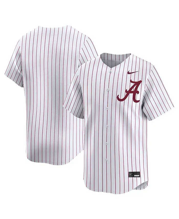 

Мужская белая бейсбольная джерси Alabama Crimson Tide College Limited Nike
