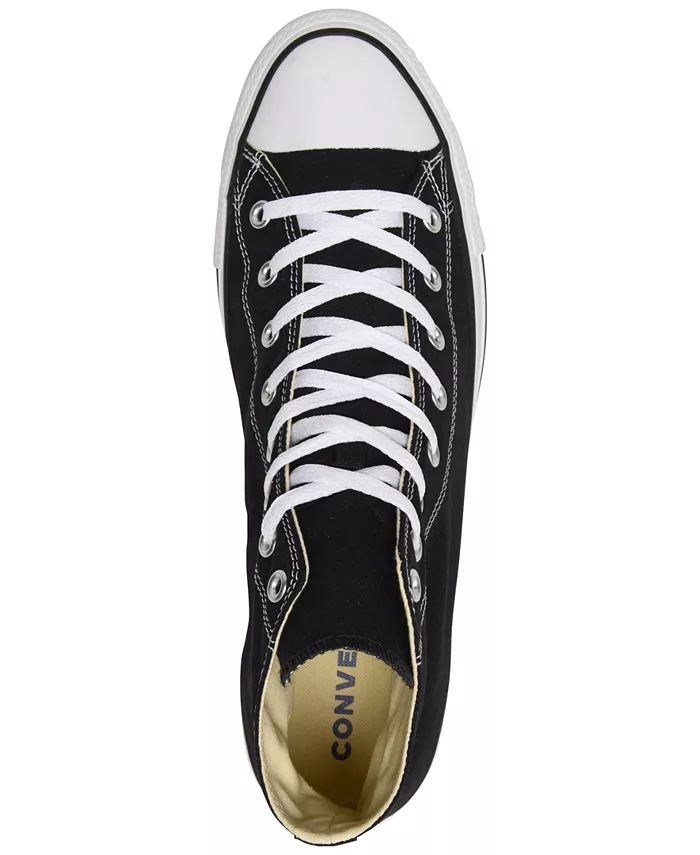 Мужские кеды Chuck Taylor Hi Top от Finish Line Converse, черный — фото 4
