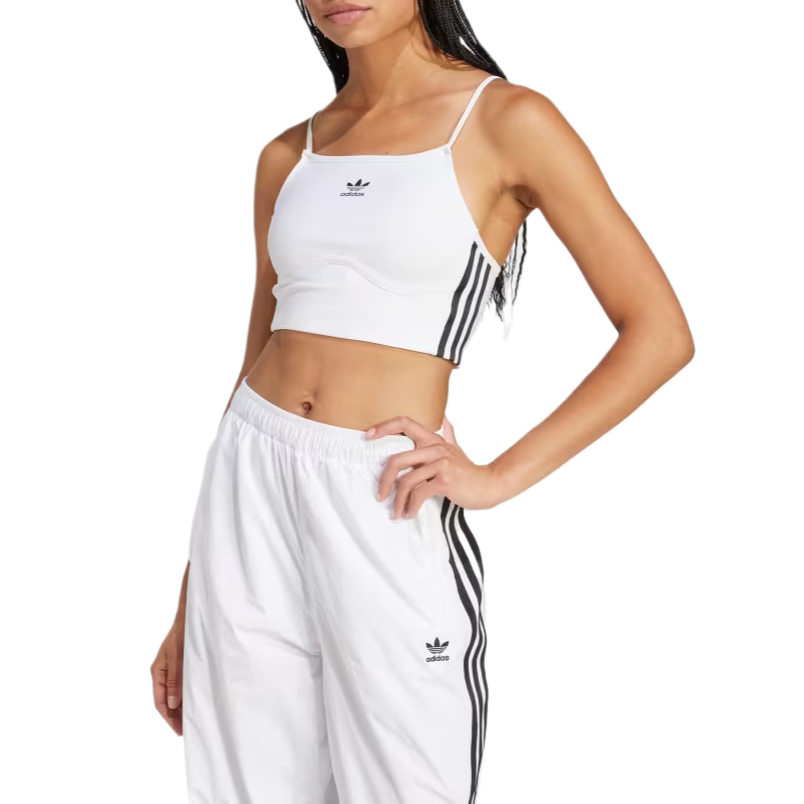 Adidas Originals Adicolor 3S майка женская white — фото 2