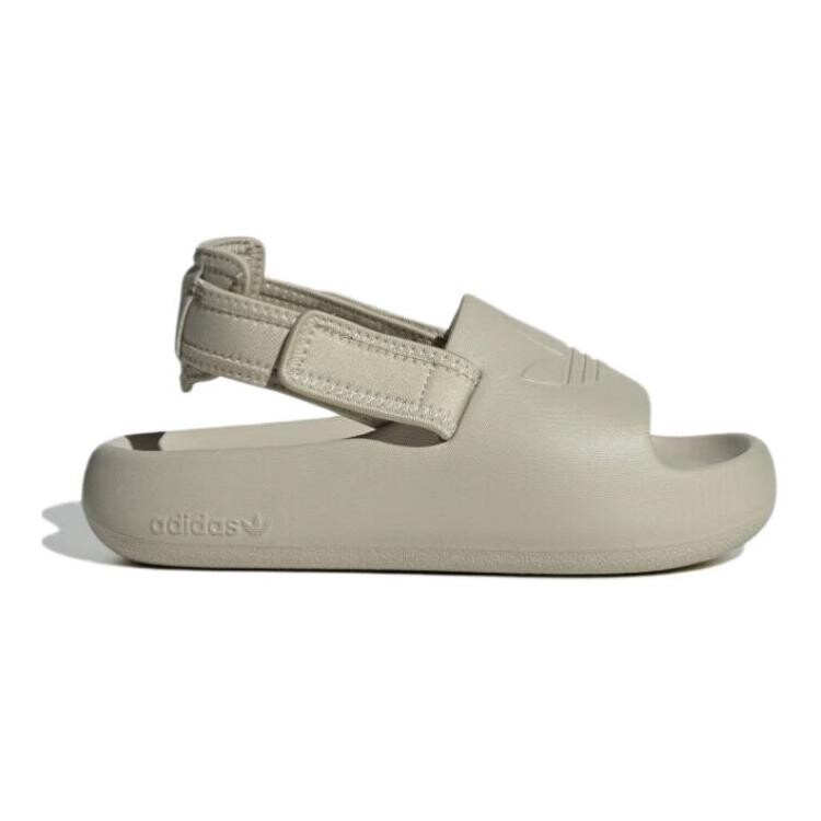 Adidas AdiFOM Adilette Slide J 'Putty Grey' Adidas Originals, серый — фото 2