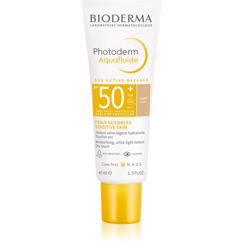 

Bioderma, Photoderm Aquafluide SPF 50+, сверхлегкий флюид для нормальной и светлой кожи, 40 мл