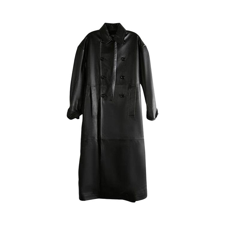 

Пальто Ann Demeulemeester Ansa Double Breasted Trench Coat, Black