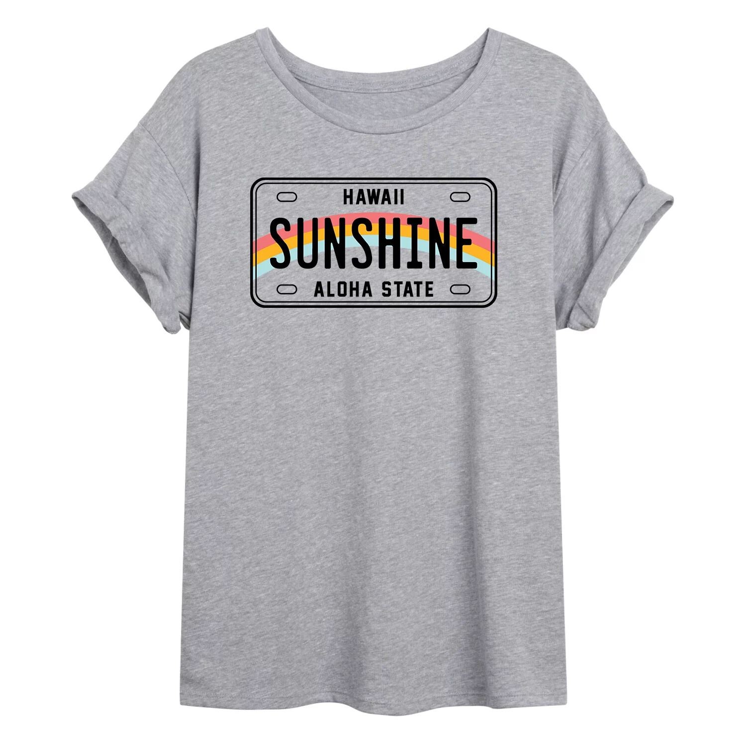

Детская футболка большого размера с рисунком Hawaii Sunshine State Licensed Character
