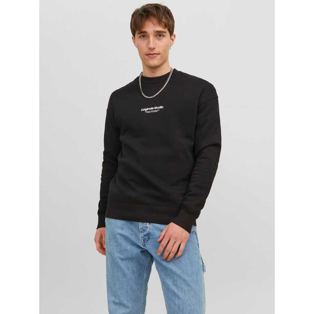 

Толстовка Jack & Jones Vesterbro Sweat Crew Neck Noos, черный