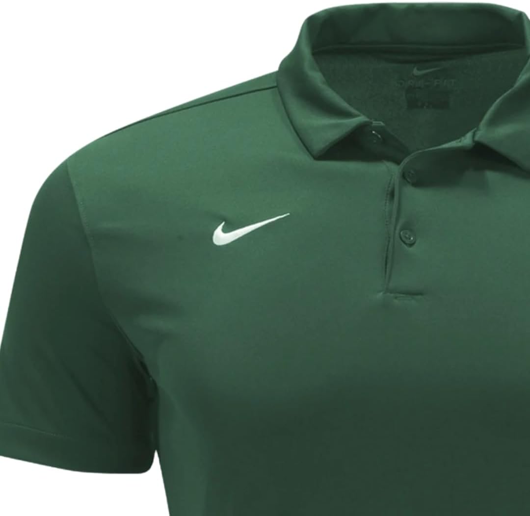 Мужская рубашка-поло Nike Dri-FIT с коротким рукавом, Green — фото 4