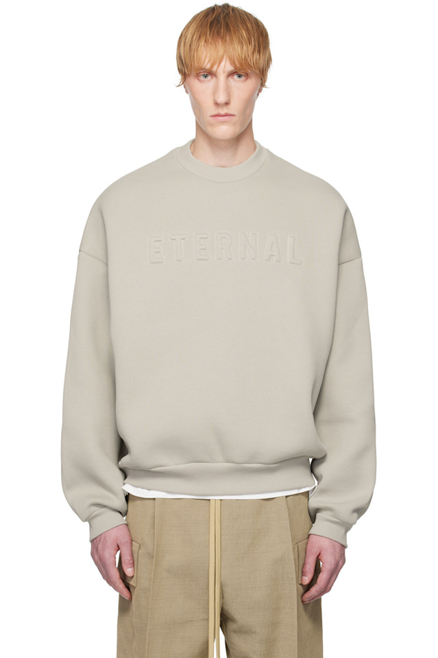 

Свитшот Eternal' Fear Of God, серый