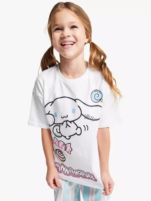 Детский пижамный комплект Brand Thread Cinnamoroll из хлопка, разноцветный Brand Threads — фото 3