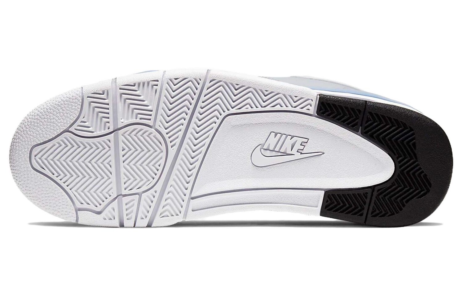 Кроссовки Nike Flight Legacy Wolf Grey Mystic Navy — фото 4