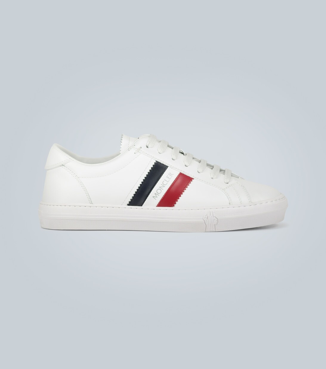 

Кожаные кроссовки New Monaco Moncler, белый