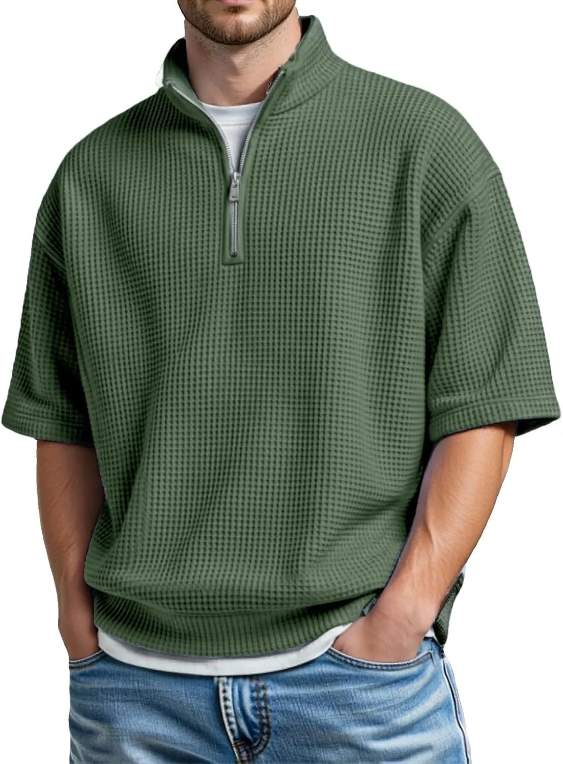 

Футболка Slim Fit V-образным вырезом WWPPAION