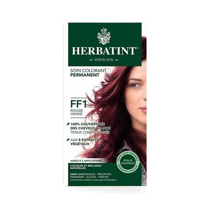 

Натуральная краска для волос Henna Red FF1 150 мл, Herbatint
