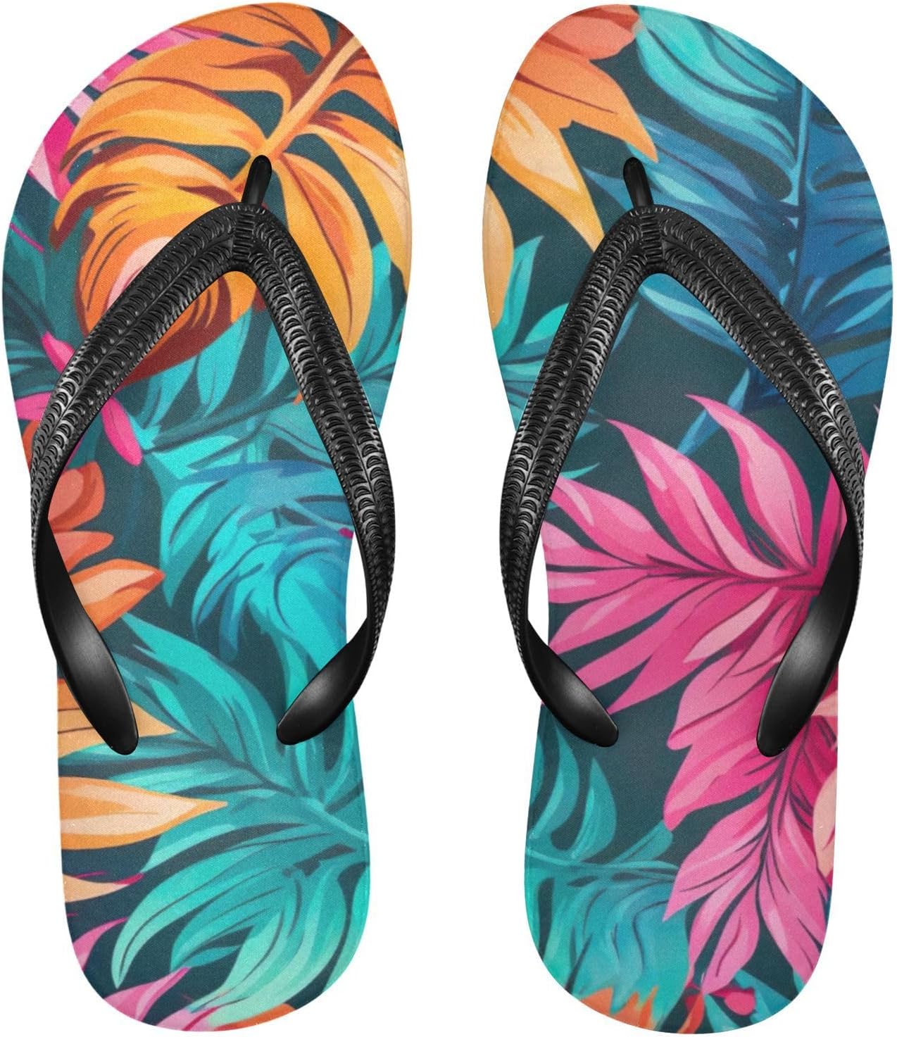 

Пляжные летние повседневные сандалии для женщин и мужчин, тапочки для душа, размер XS Kfbe, Leaf Color