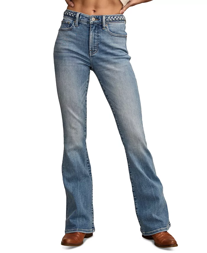 

Женские джинсы Legend Stevie Flare Lucky Brand, синий