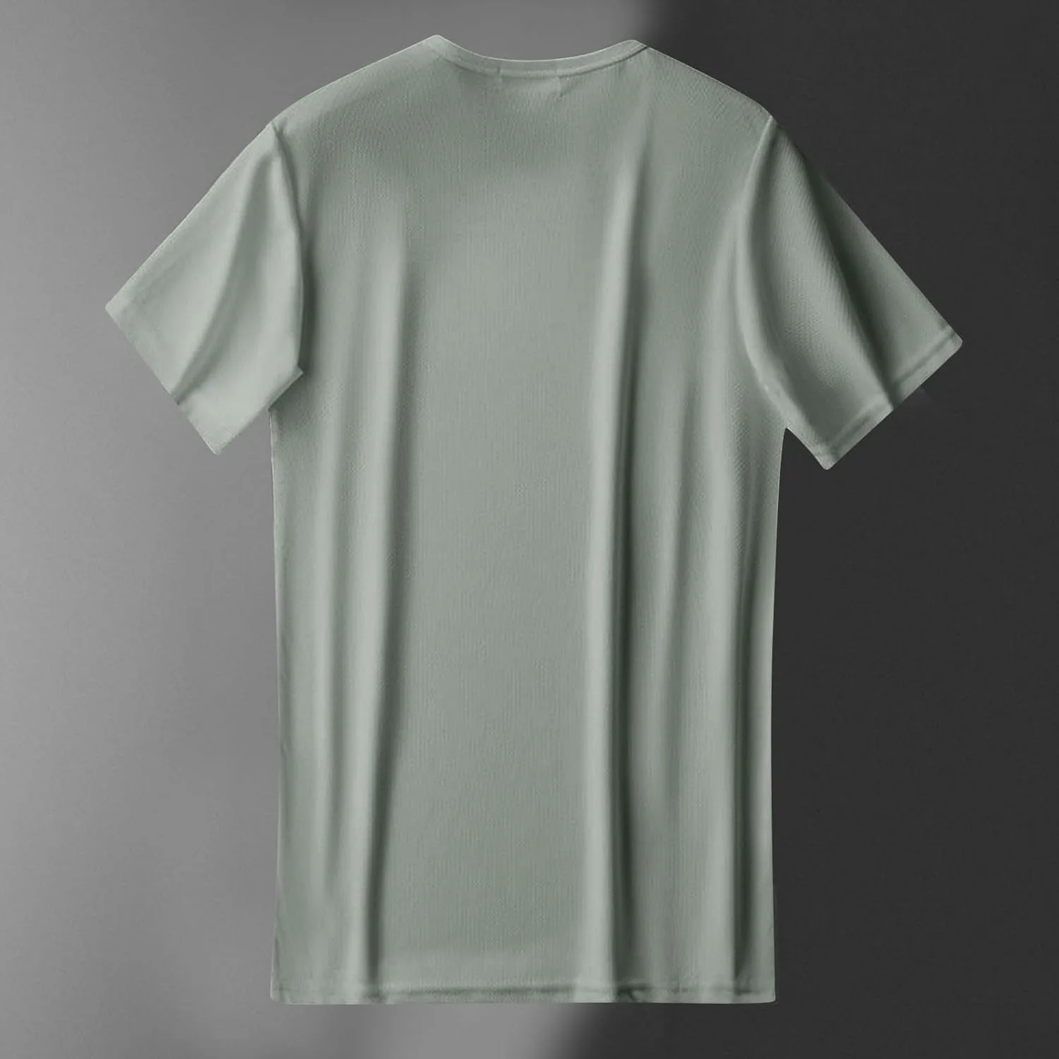 Футболка мужская Short Sleeve Round Neck Mesh Breathable Elastic — фото 4