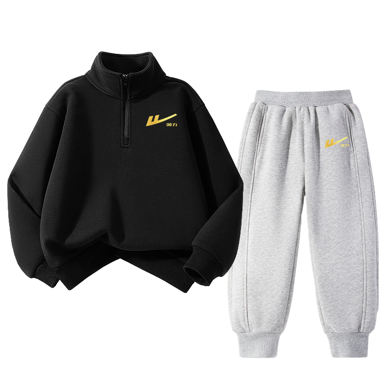 

Повседневная спортивная одежда для подростков WARRIOR, черный/золотой/серый