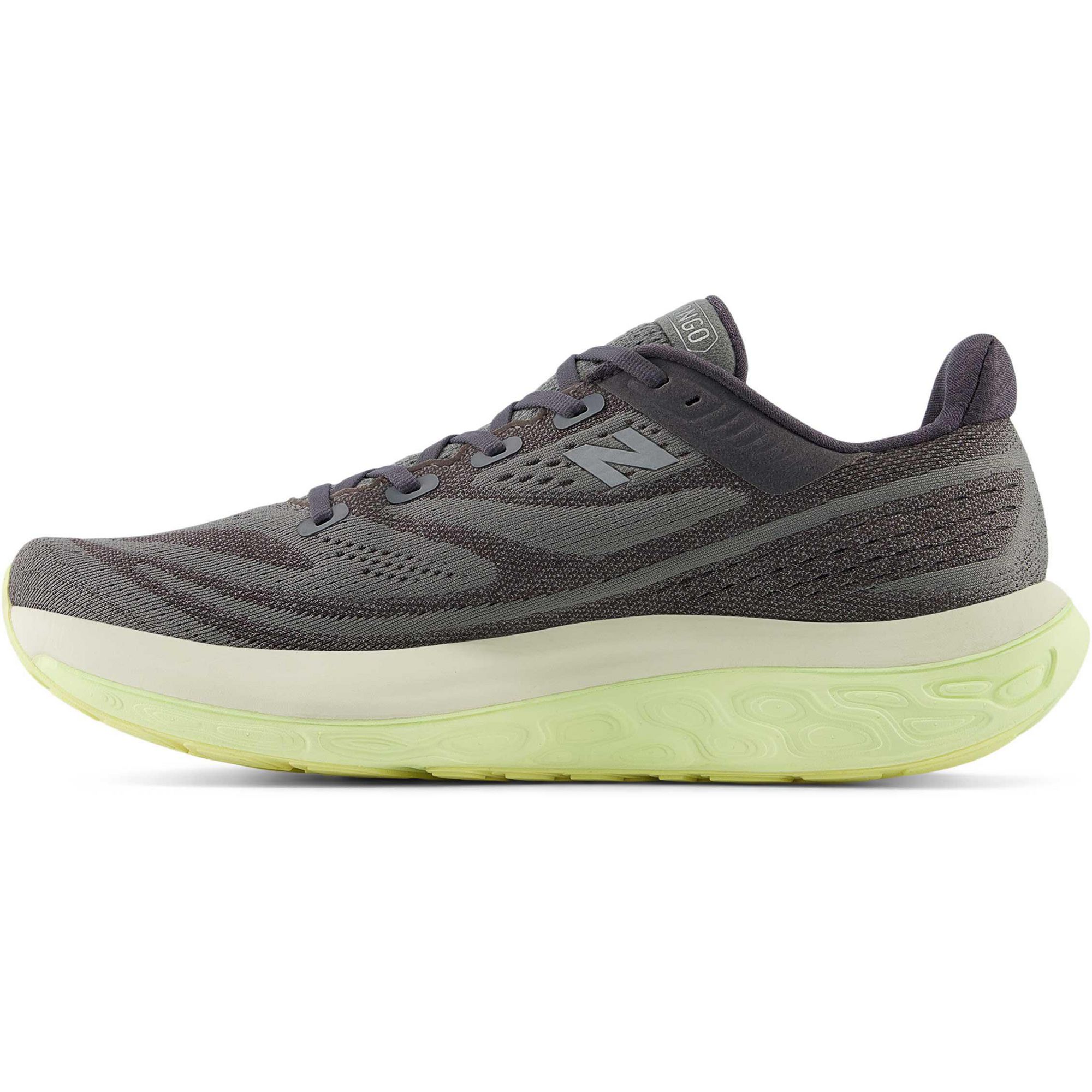 Мужские беговые кроссовки Fresh Foam X Vongo v6 New Balance, Harbor Grey/Limelight/Silver Metallic — фото 3