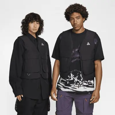 

Жилет Nike ACG "Skull Peak" PrimaLoft Reversible Vest, цвет Black/Dark Raisin/Summit White