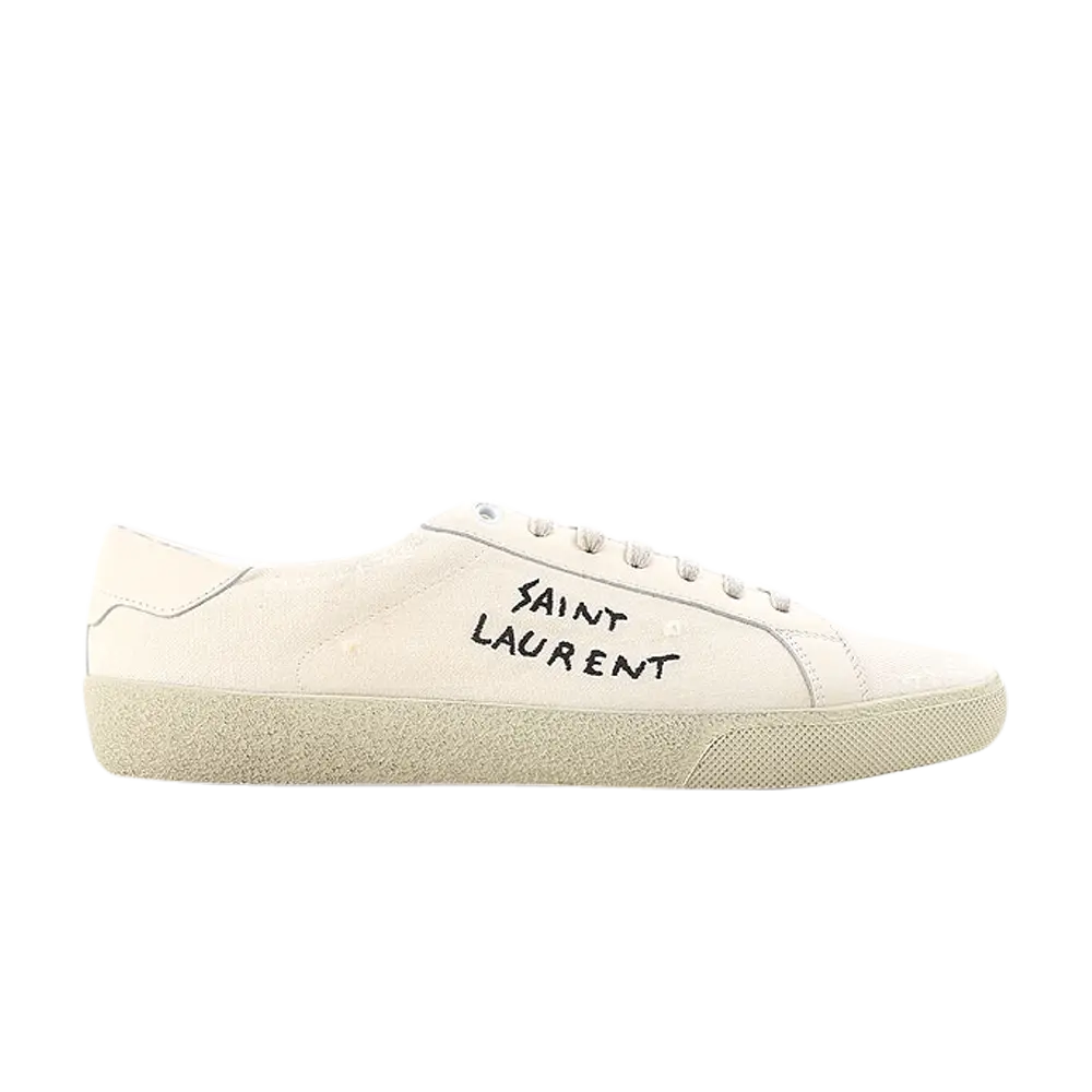 Ботинки Saint Laurent Classic SL-06, кремовый