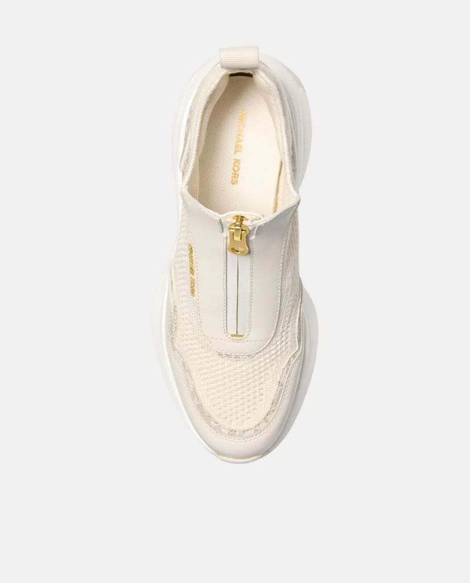 Женские слипоны Sneaker Zuma Volumen Michael Kors, бежевый — фото 3