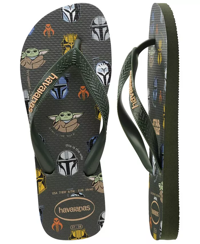 Мужские сандалии «Звездные войны» Havaianas, зеленый — фото 4