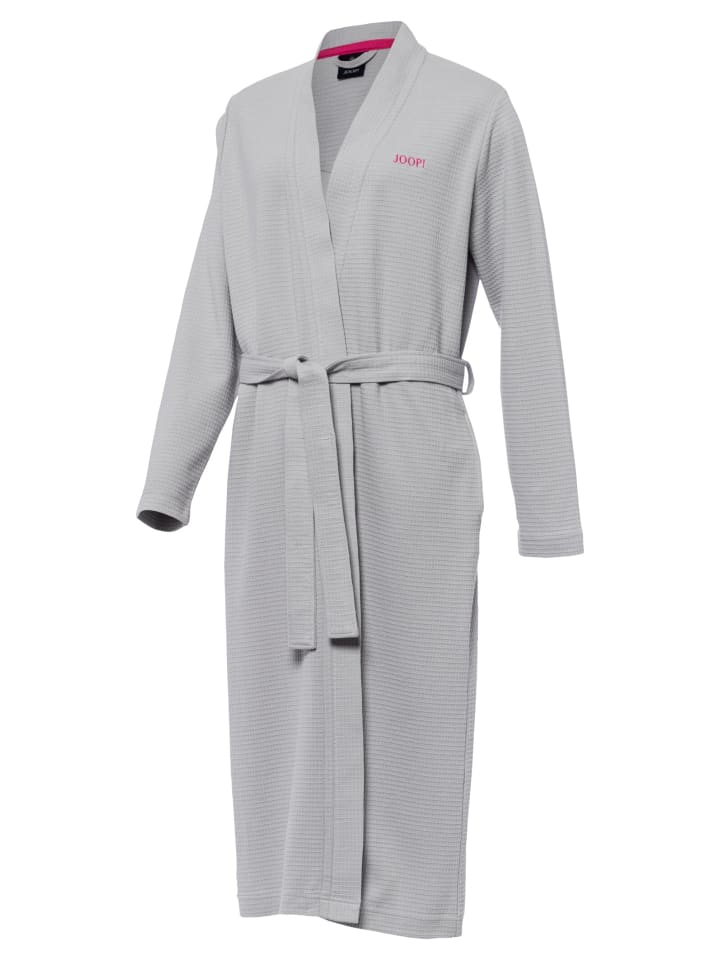 

Халат JOOP!, цвет joop! bademantel uni-piqué damen-kimono 44/46, silber