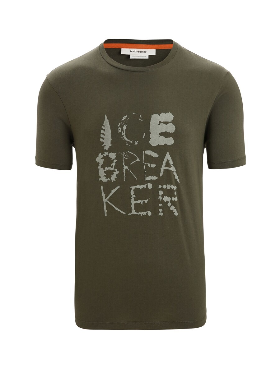 

Спортивная футболка Icebreaker, цвет Pastel Green/Dark Green