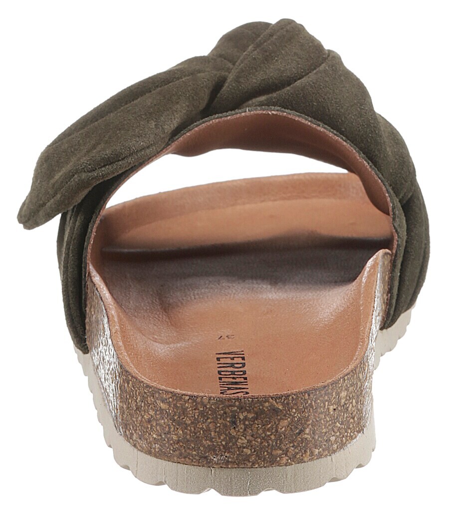 Мюли Verbenas, цвет Khaki/Dark Green — фото 2