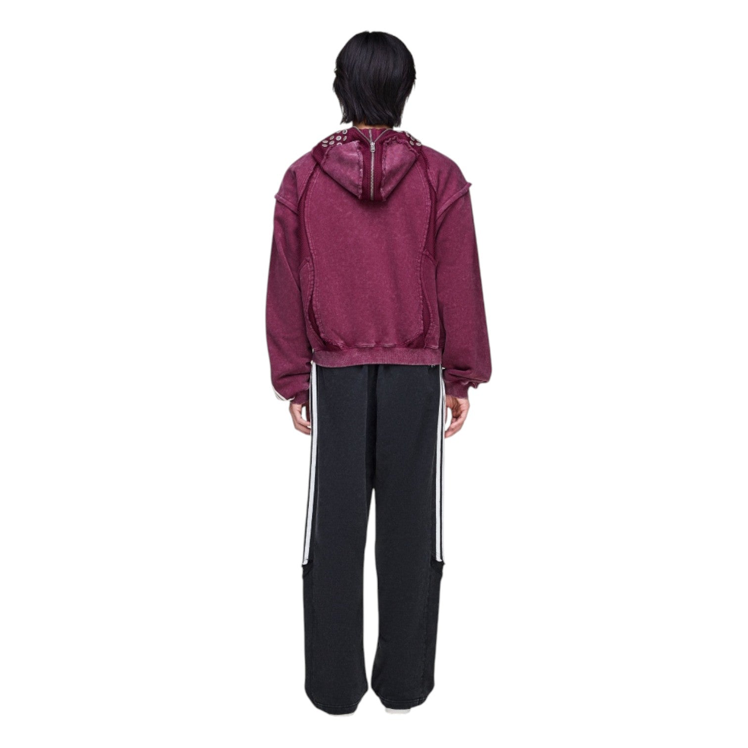Брюки adidas x THUG CLUB TEAMGEIST Track Pants 'Black' — фото 4