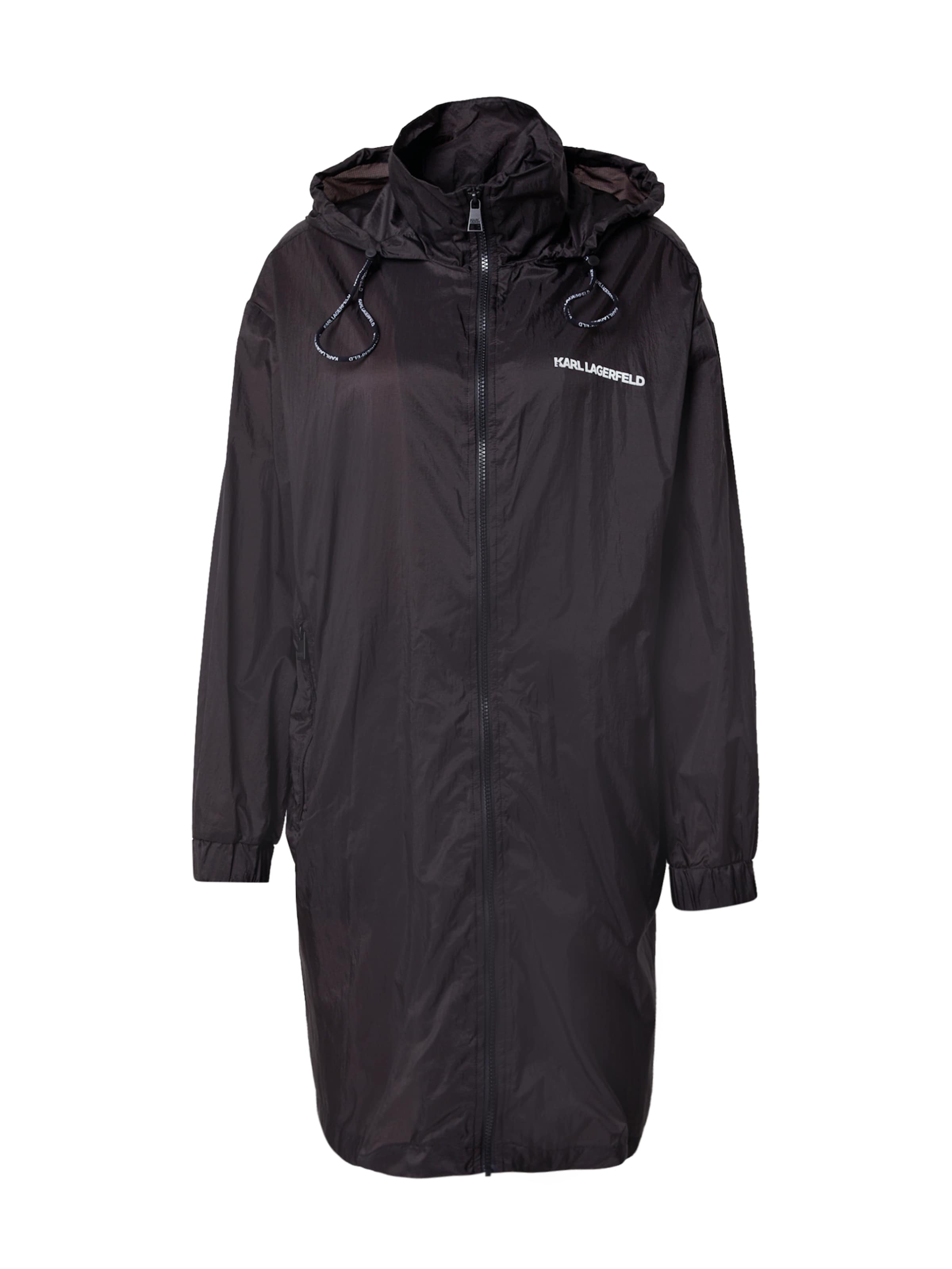 

Karl Lagerfeld Куртка для межсезонья в черном цвете