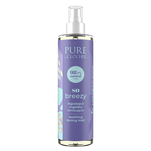 

Успокаивающий тонизирующий спрей для лица, 200 мл Pure By Clochee