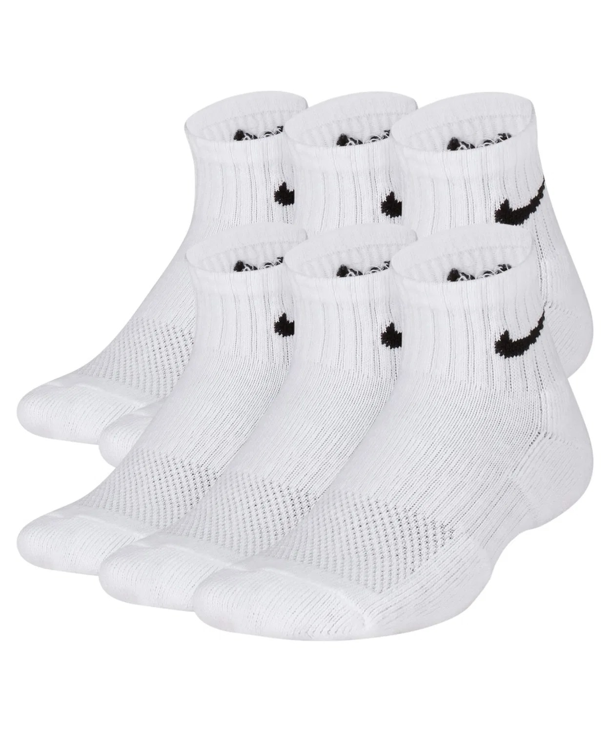 Носки детские Nike Everyday Cushioned Ankle 6 пар белые