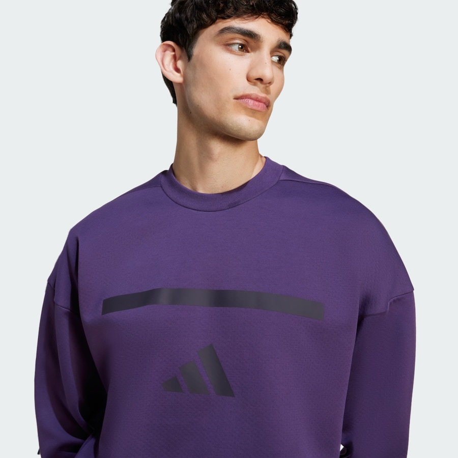 Спортивная толстовка ADIDAS SPORTSWEAR Z.N.E., темно-фиолетовый — фото 4
