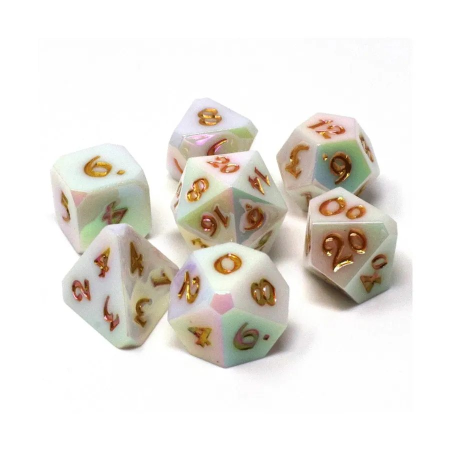 

Поликомплект - Сияющее желание (7), Polymer Poly Sets (Die Hard Dice)