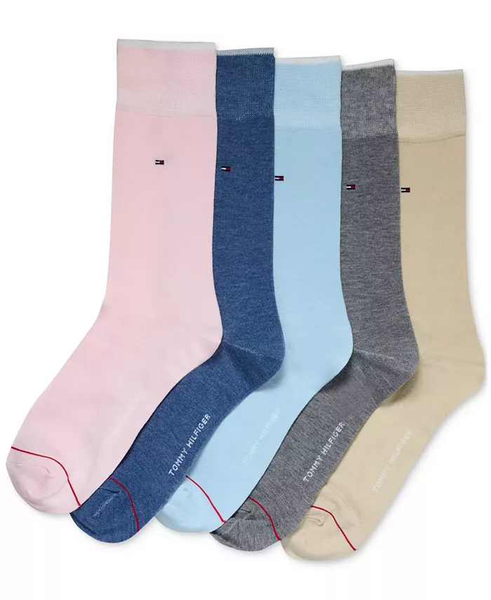 

5 пар классических носков Tommy Hilfiger, розовый