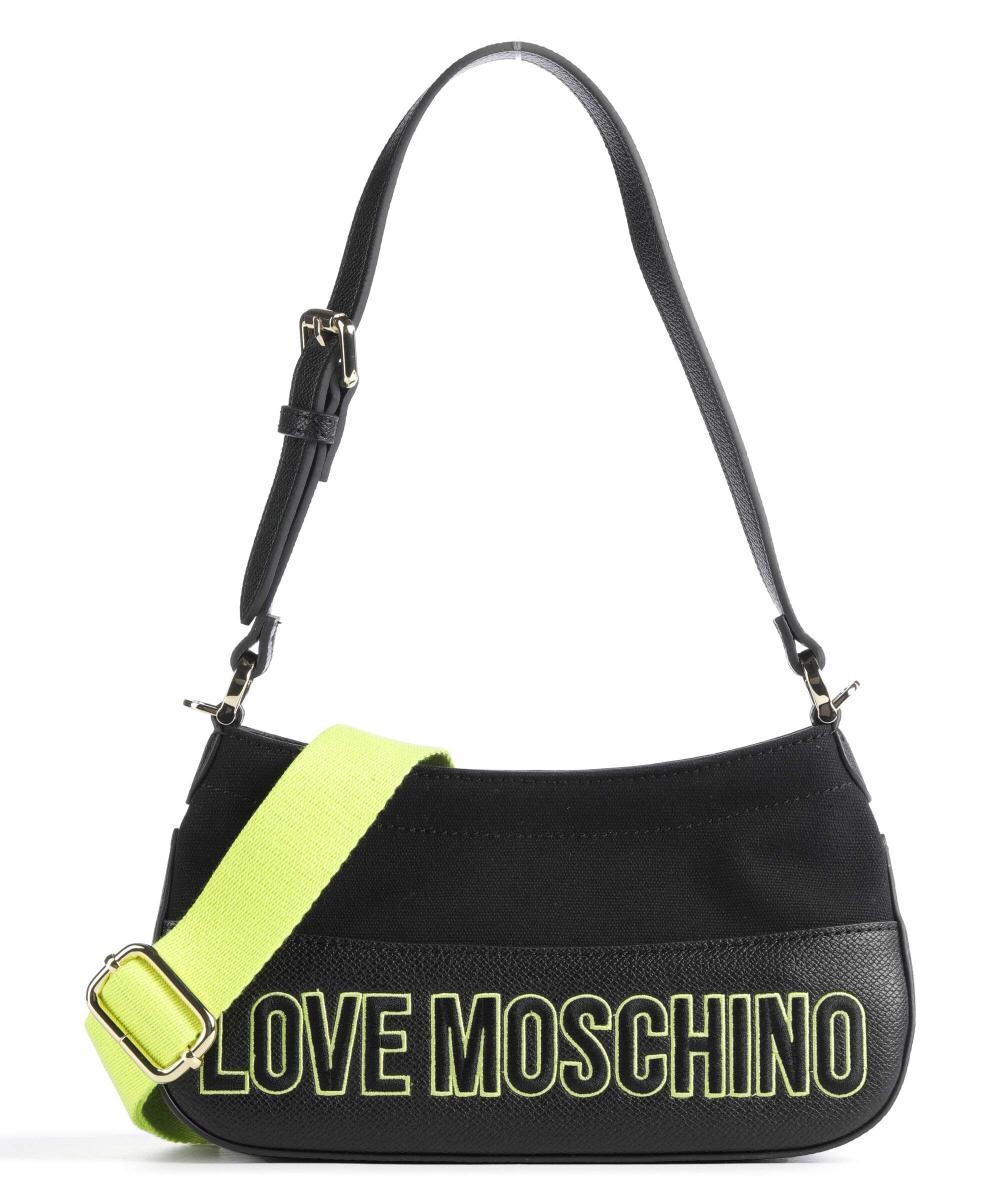 

Сумка через плечо Free Time хлопок, искусственная кожа Love Moschino, черный