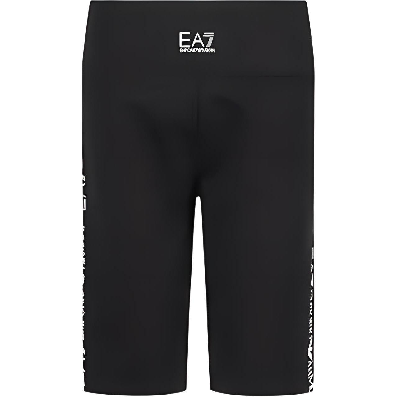 

EA7 Спортивные шорты женские EMPORIO ARMANI, черно-белый