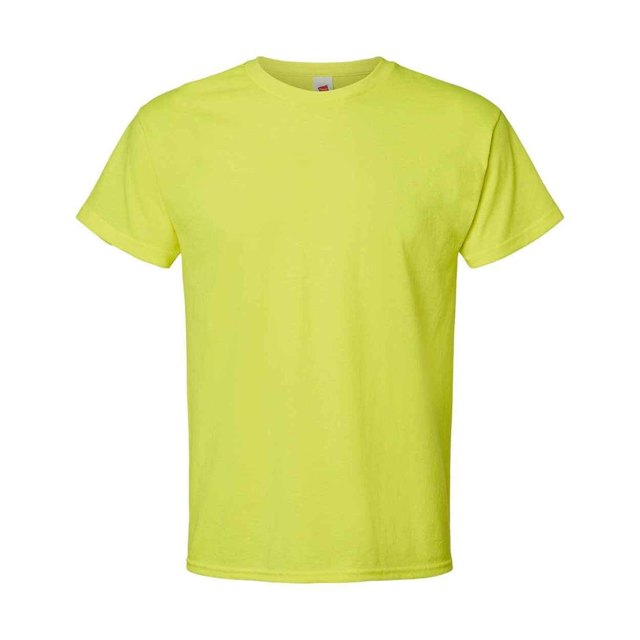 

Футболка Hanes Essential-T, цвет Safety Green