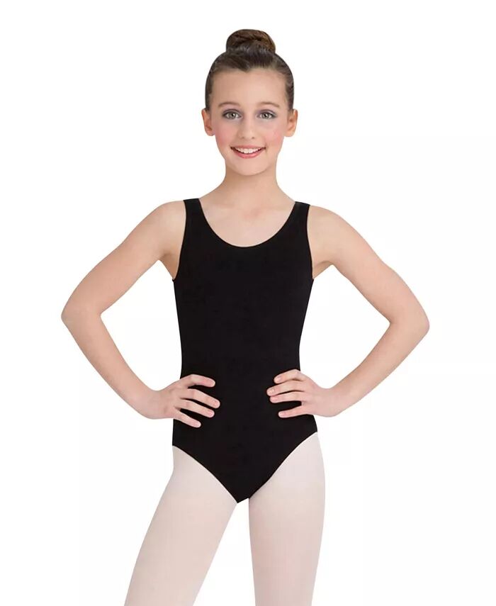 

Купальник-майка с высоким воротом для девочек Capezio, черный